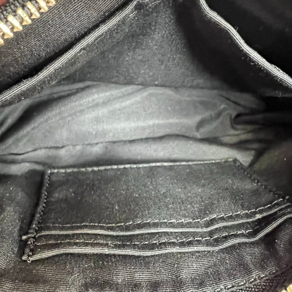 RARE Coach Large Wristlet 19 Black Haircalf Leather Chain Clutch Bag F64583 EUC - Picture 14 of 14